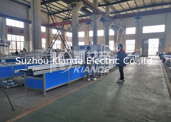 Automatic Busbar Equipment For Wrapping Film Over Busbuct Away From Dust