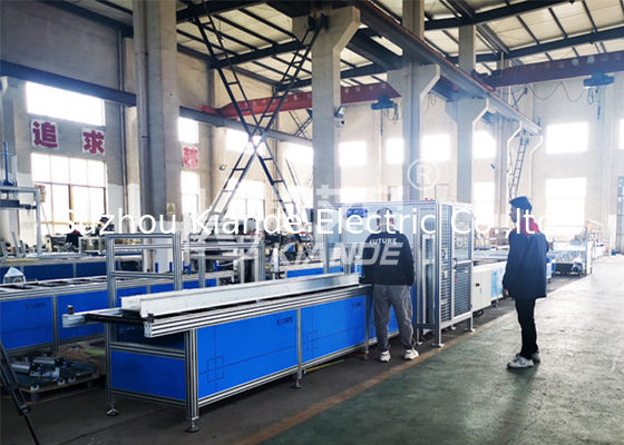 Automatic Busbar Equipment For Wrapping Film Over Busbuct Away From Dust