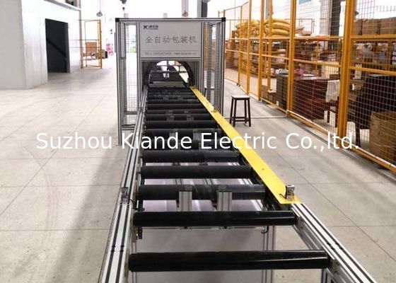 Busbar Automatic Packing Machine Compact Busway Wrapping Shrink Film